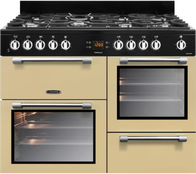 LEISURE  Cookmaster CK110F232C 100 cm Dual Fuel Range Cooker - Cream & Chrome